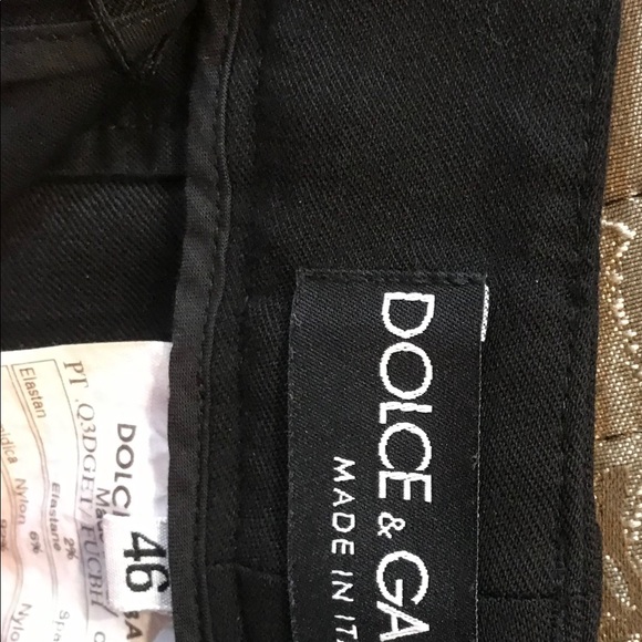 D&G Straight Leg Wool Trousers - Picture 6 of 8